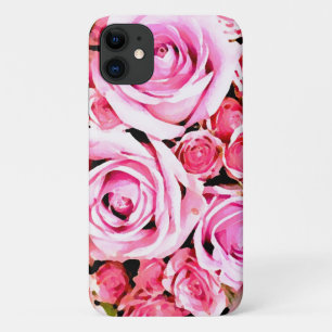 Coque Case-Mate Pour iPhone Bouquet rose