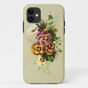 Etui iPhone Case-Mate Bouquet vintage de pensées