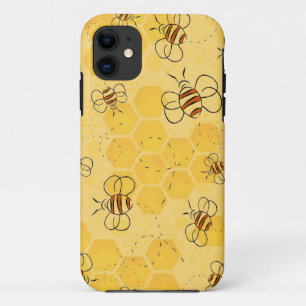 Case-Mate iPhone Case Bourdonnement d'abeilles Abeilles à miel Mignon 