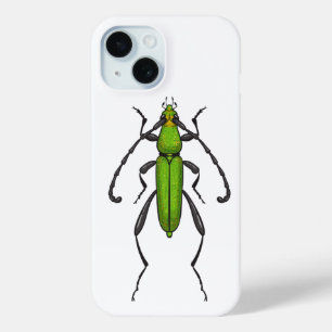 Coque Pour iPhone 15 Bousier vert