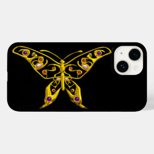 Coques Pour iPhone BOUTEILLE D'OR HYPER AVEC GEMSTONES Noir