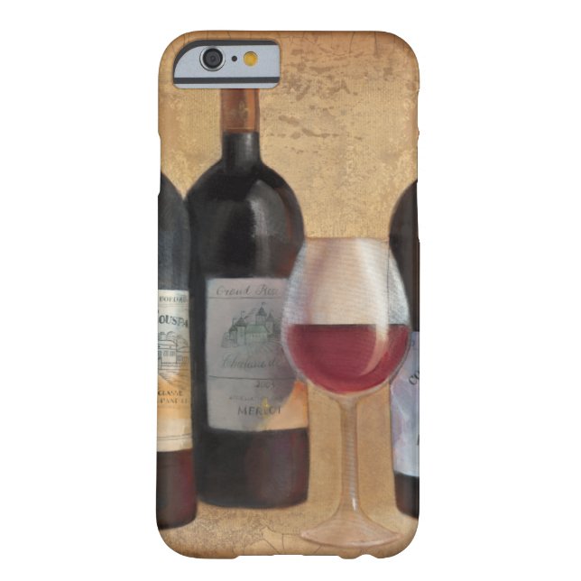 Coques Case-Mate iPhone Bouteilles de vin avec le verre (Dos)