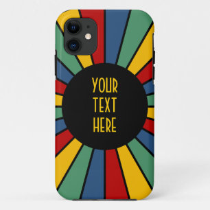 Case-Mate iPhone Case BOUTON RAYS I + votre photo, texte, monogramme