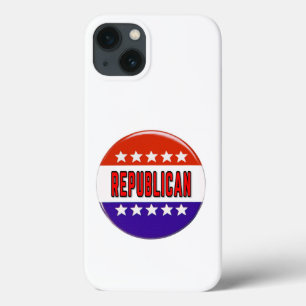 Case-Mate iPhone Case Bouton républicain