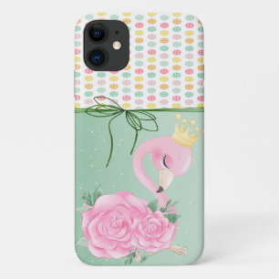 Case-Mate iPhone Case Boutons colorés girly, bébé flamant rose