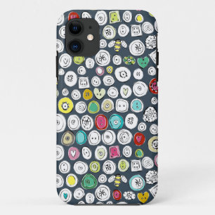Case-Mate iPhone Case boutons et ardoise des abeilles