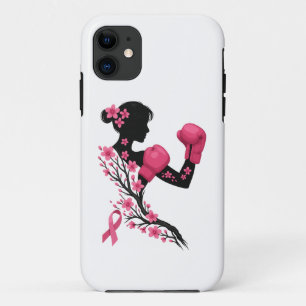 Case-Mate iPhone Case Boxe Fille Cancer du sein Sensibilisation Cas télé