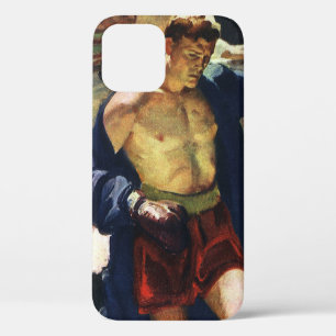 Case-Mate iPhone Case Boxe sportive vintage, boxeur quittant le ring