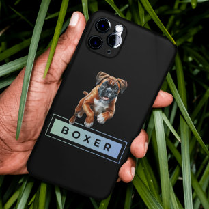 Coque iPhone 15 Pro Max Boxer Dog - Bonds & Sauts
