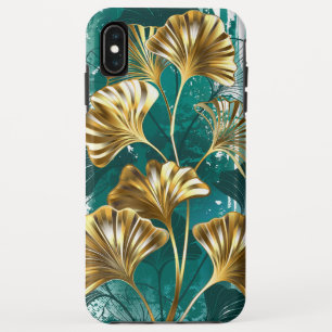 Case-Mate iPhone Case Branche avec Feuilles d'or Ginko Biloba