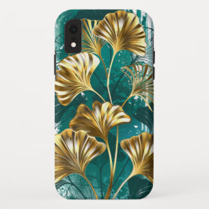 Case-Mate iPhone Case Branche avec Feuilles d'or Ginko Biloba