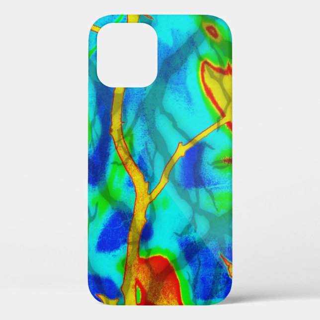 Coques Case-Mate iPhone Branches en couleur gras (Verso)