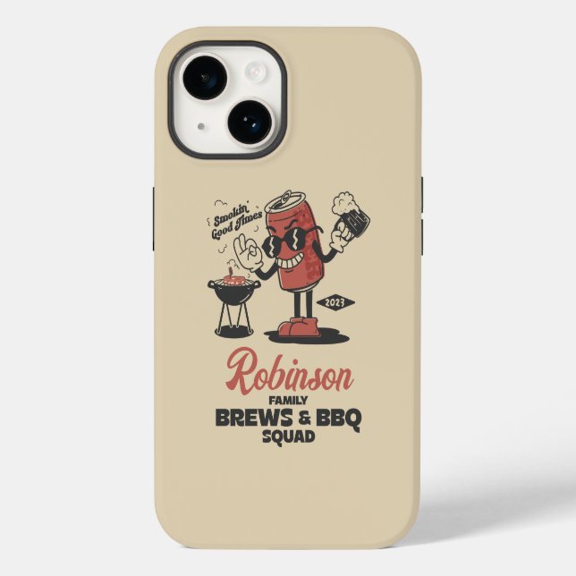 Coques Case-Mate iPhone Brasseries Et BBQ Squad Amusant Barbeque Famille P (Verso)