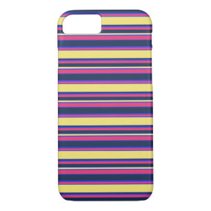 Case-Mate iPhone Case Brayures rose, jaune et bleue