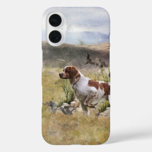 Coque Pour iPhone 16 Bretagne Espagnol, Passion pour les oiseaux
