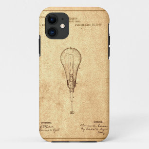 Coque Case-Mate Pour iPhone Brevet Edison Bulbe