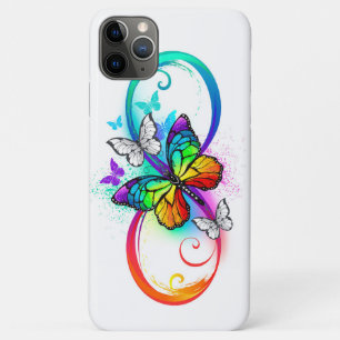 Case-Mate iPhone Case Bright infinity with rainbow butterfly