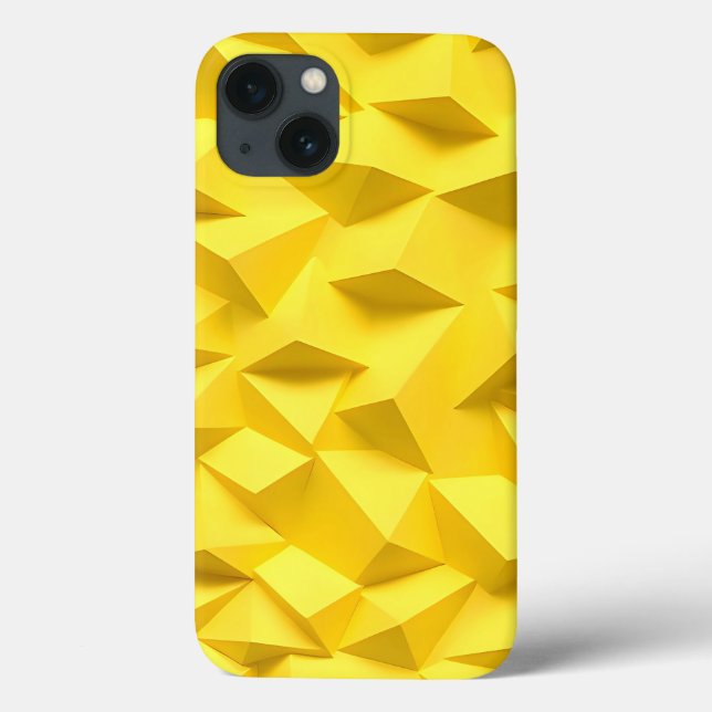 Coques Case-Mate iPhone Bright Yellow iPhone Case Abstract and Protective (Verso)