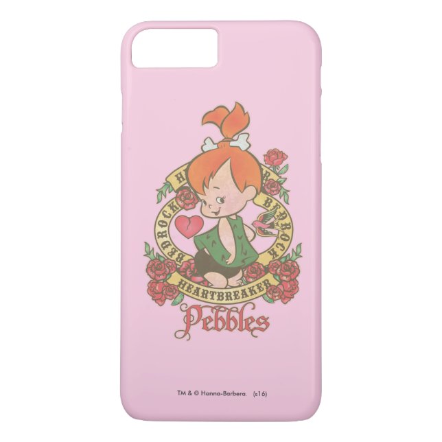 Coques Case-Mate iPhone Brise-coeur PEBBLES™ (Dos)
