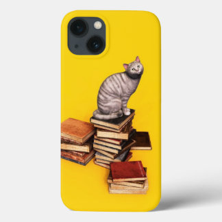Case British Cat on a stack of books Case-Mate iPhone C