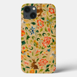 Case-Mate iPhone Case Broderie animale vintage en crewel : Tapisserie an