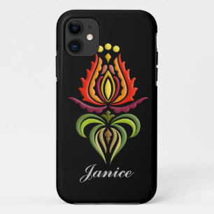 Coques Pour iPhone Broderie Fancy Mantle - Art folklorique hongrois