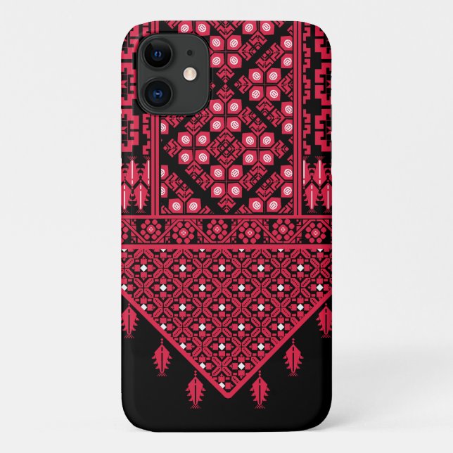 Coques Case-Mate iPhone Broderie palestinienne Tatreez design imprimé (Dos)