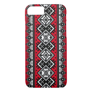 Case-Mate iPhone Case Broderie rouge