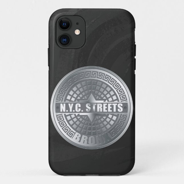 Coques Case-Mate iPhone Bronx de couverture de trou (Dos)