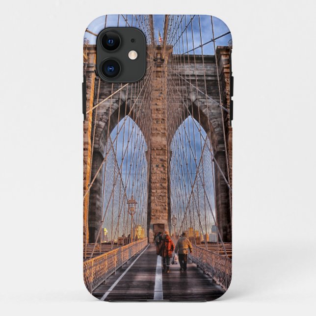 Coques Case-Mate iPhone Brooklyn Bridge New York USA (Dos)