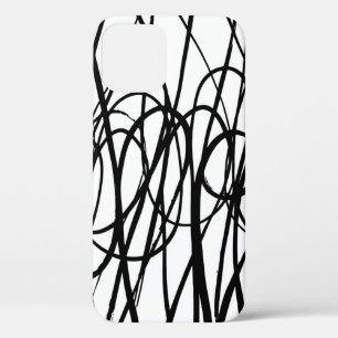 Case-Mate iPhone Case Brosse le motif abstrait. Grunge texture. Arrière-