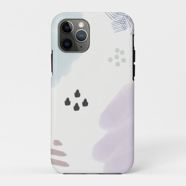 Coques Case-Mate iPhone Brouillard Abstrait mignon Pastel (Dos)