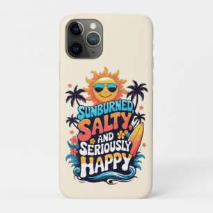 Case-Mate iPhone Case Brûlé, Salé et Heureux – Vibes Rétro de Plage