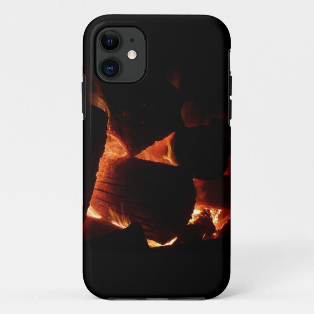 Coques Case-Mate iPhone Brûlures hivernales de pompier (Dos)