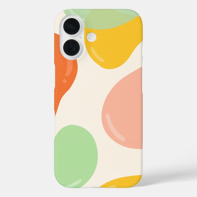 Coques Case-Mate iPhone Bubbles Pastel (Verso)