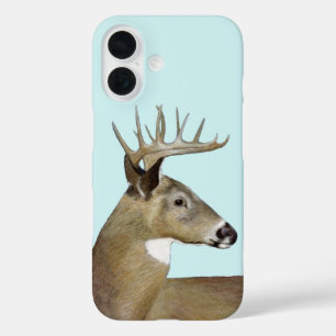 Coque Pour iPhone 16 Buck de queue blanche