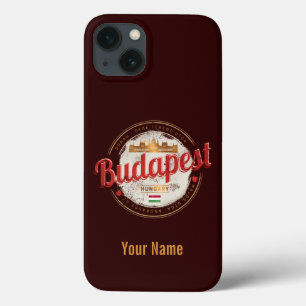 Case-Mate iPhone Case Budapest Design Hongrie Parlement Vintage