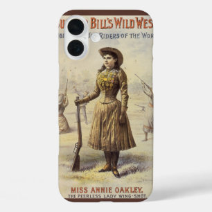 Coques iPhone 16 Plus Buffalo Bill's Wild West Show avec Annie Oakley
