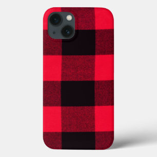 Etui iPhone Case-Mate Buffalo Plaid Rouge et Noir tendance