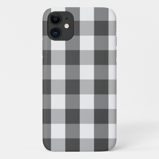 Coques Case-Mate iPhone Buffle blanc gris tressé (Dos)