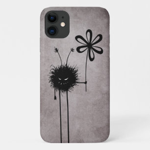 Coque iPhone 11 Bug Fleur Malin Vintage gothique