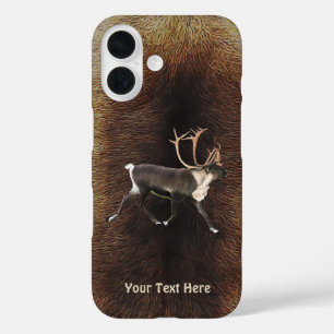 Coque Pour iPhone 16 Bull Caribou (Reindeer) Coque-coque iphone