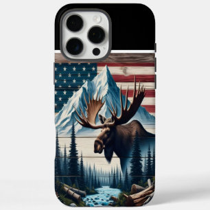 Coques iPhone 16 Pro Max Bull Moose & Mountain