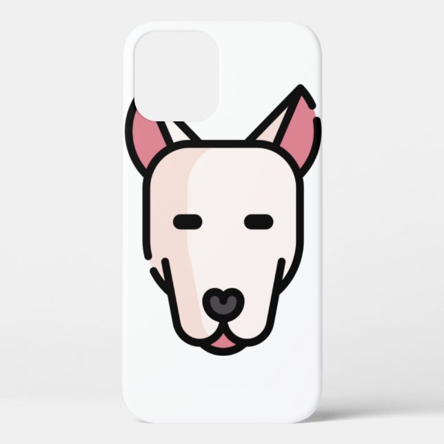 Coques Case-Mate iPhone Bull Terrier (Verso)