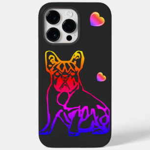 Coque Pour Pour iPhone 14 Pro Max Bulldogge français ComicPhone / iPad Enveloppe