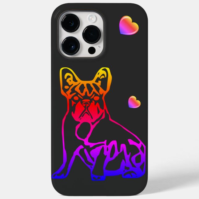 Coques Case-Mate iPhone Bulldogge français ComicPhone / iPad Enveloppe (Verso)