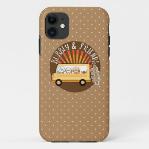 Coques Pour iPhone bulle et amis-faire un voyage