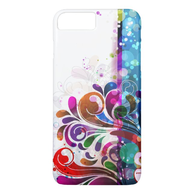 Coques Case-Mate iPhone Bulles Abstraites et tourbillons (Dos)