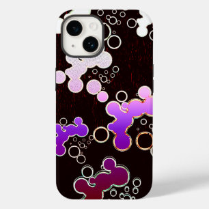 Coque Pour iPhone 14 Bulles Plates P P
