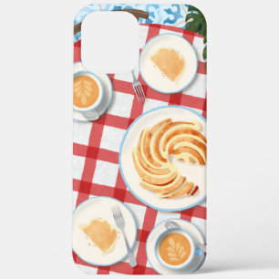 Case-Mate iPhone Case Bundt Cake and Coffee for Two